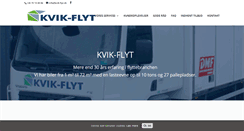 Desktop Screenshot of kvik-flyt.dk